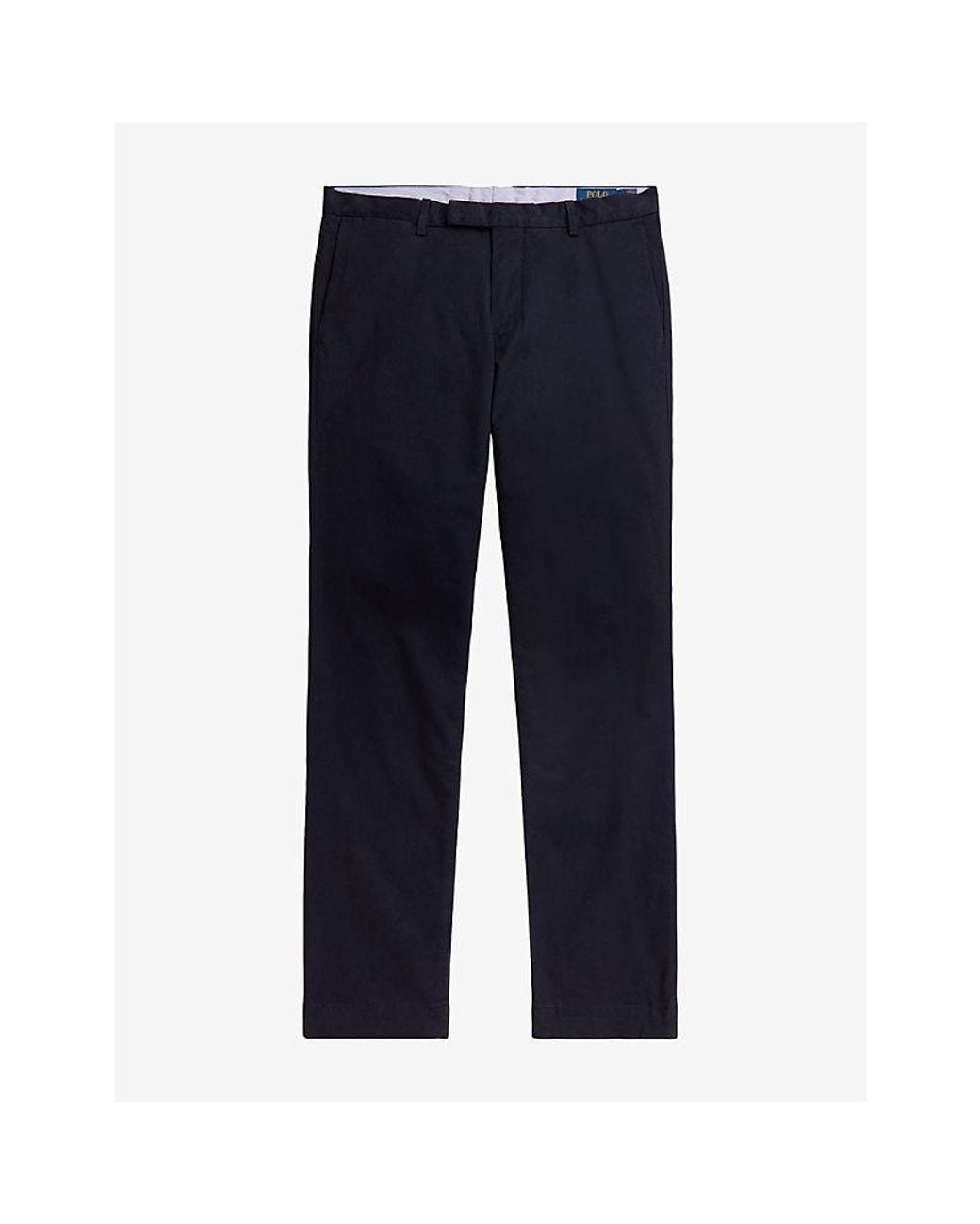 Polo Ralph Lauren Blue Greenwich Slim-Fit Stretch-Cotton Chino Trousers for men