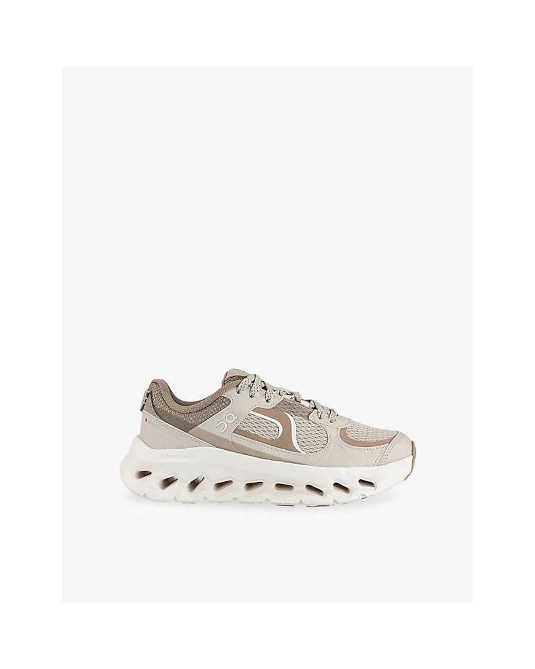 On Shoes White Cloudtilt Arc Woven Trainers