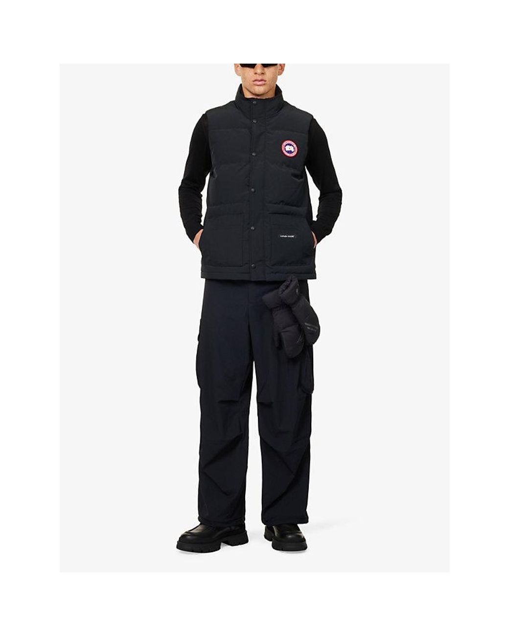 Canada Goose Blue Freestyle Padded Slim-Fit Shell-Down Gilet for men
