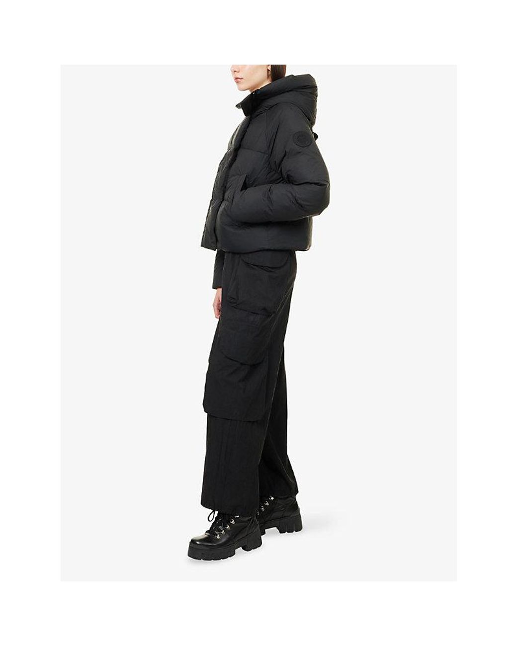 Canada Goose Blue Canada Goose Womens Black