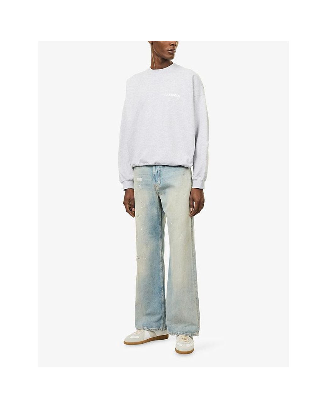 Cole Buxton White Cb Sportswear Cotton-Jersey Sweatshirt for men