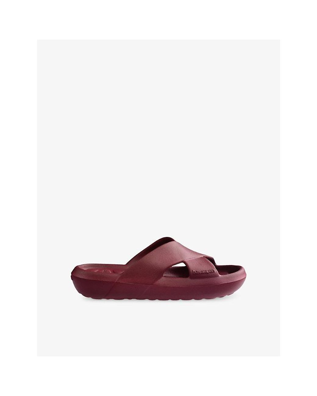 Havaianas Red Candy Pop Rubber Flip Flops