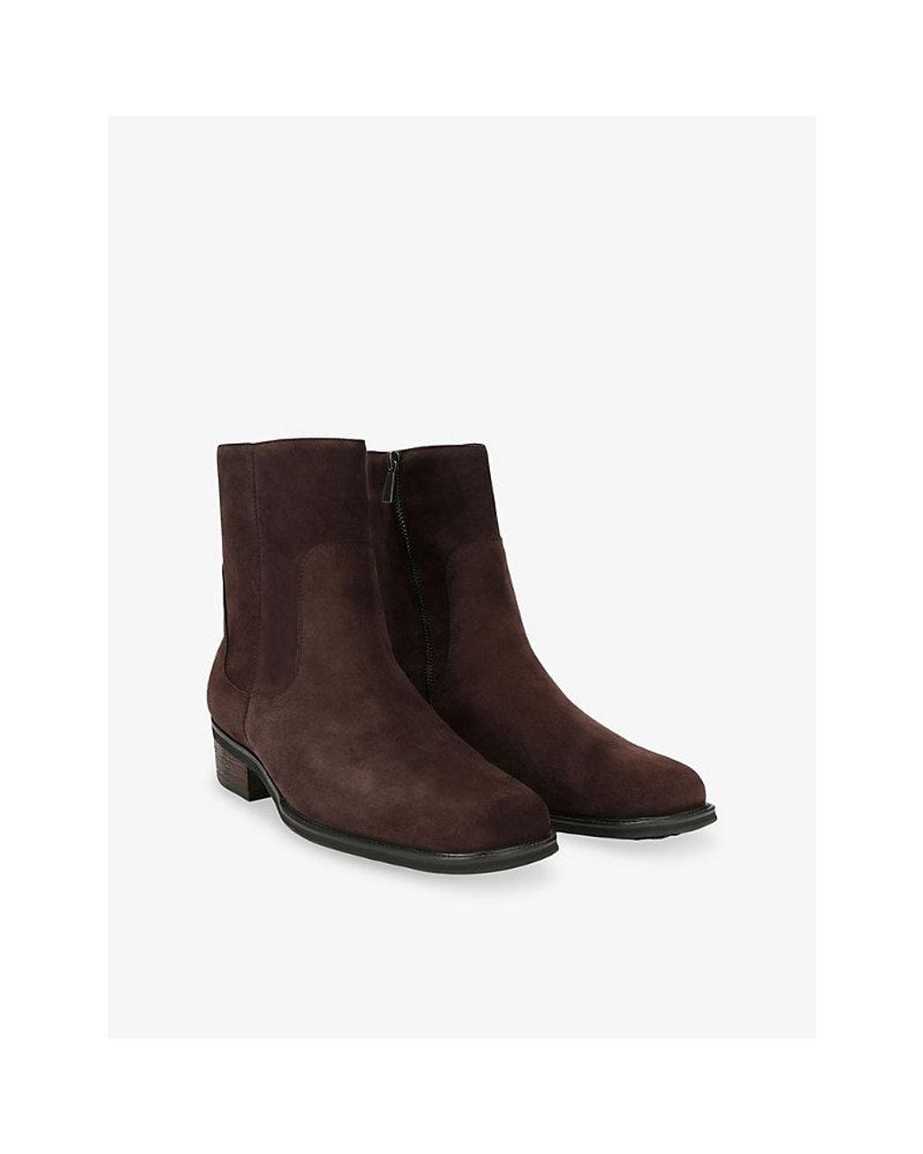 Steve Madden Brown Jasper Suede Ankle Boots for men