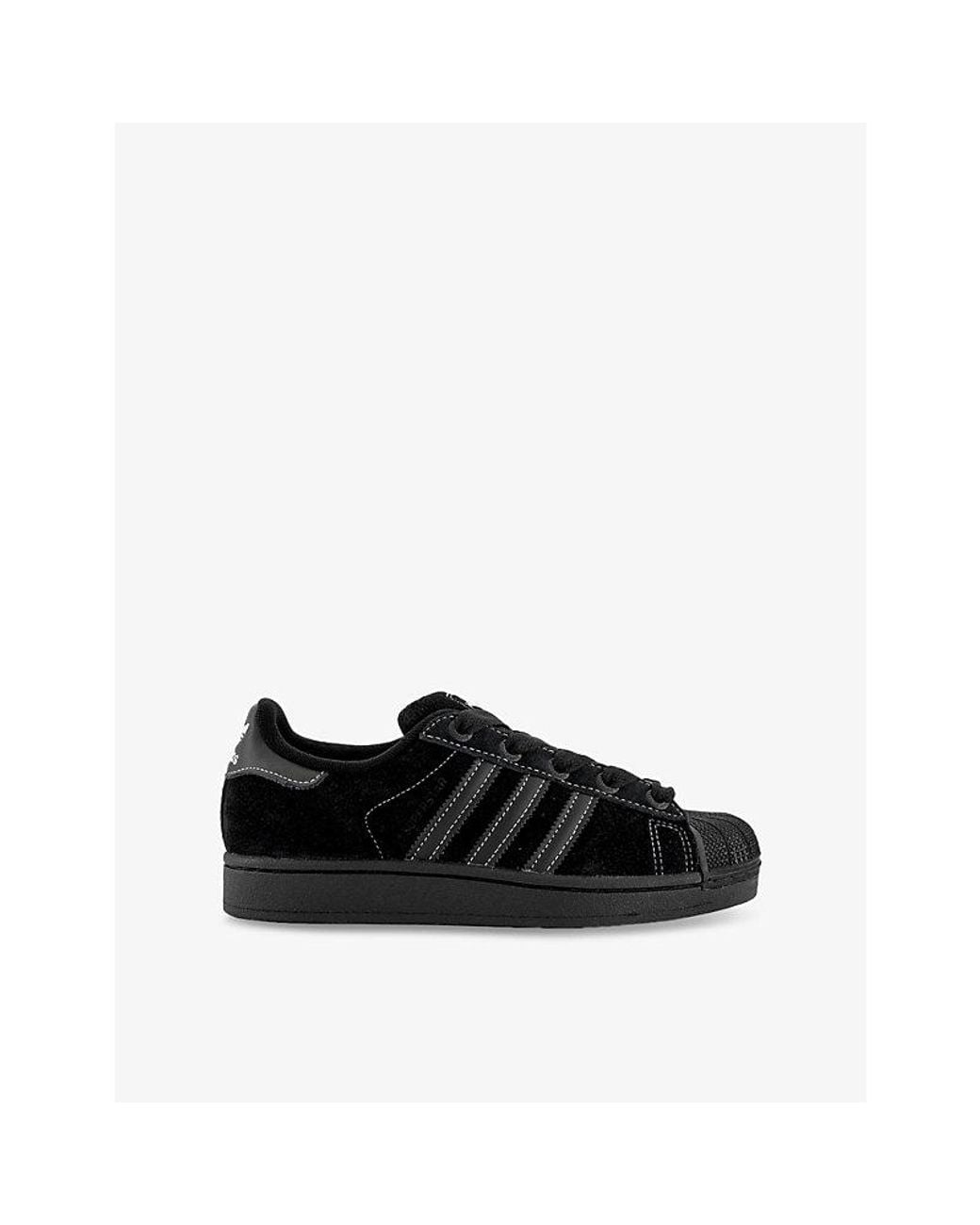 adidas gazelle silver green womens adidas Men's Originals Superstar II Denim Casual Shoes in Core Black/Footwear White main image 1
