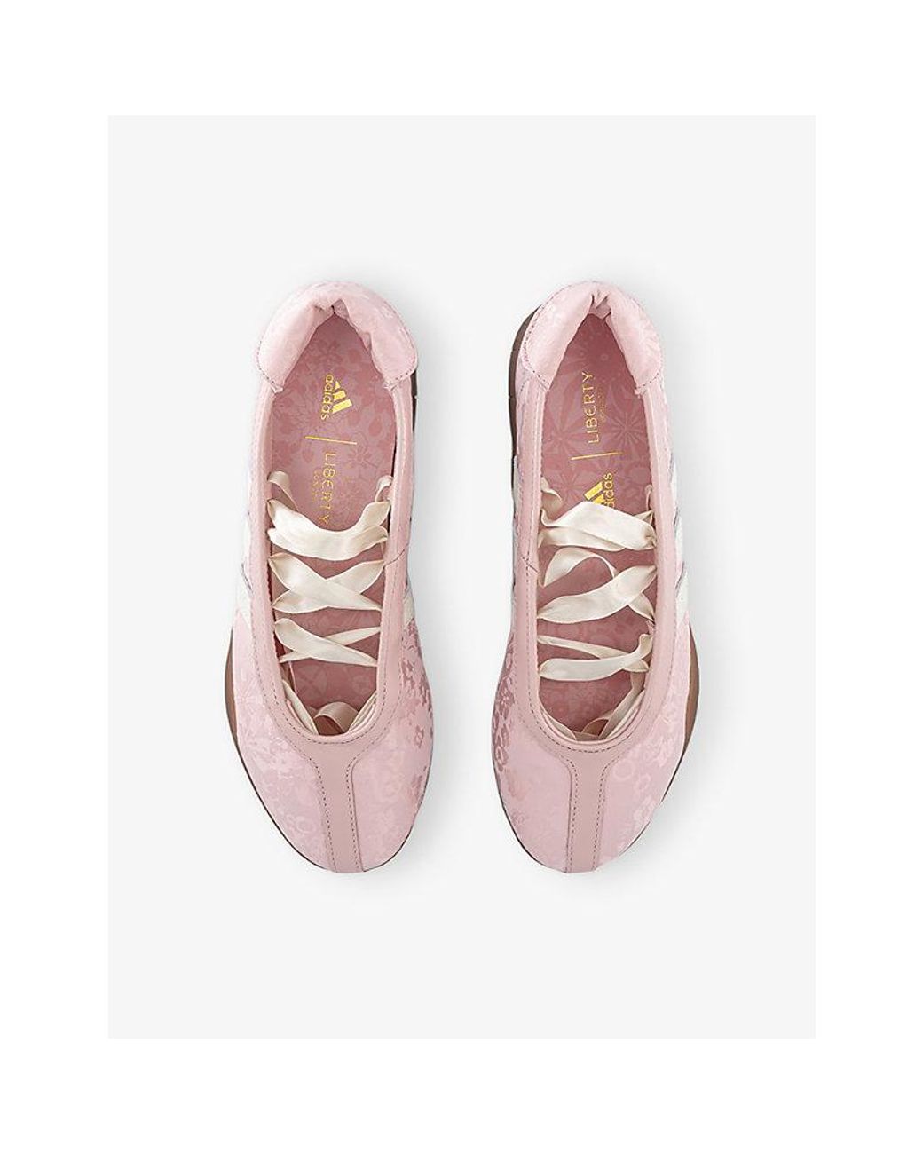 Adidas Pink Taekwondo Mei Woven Ballet Flats