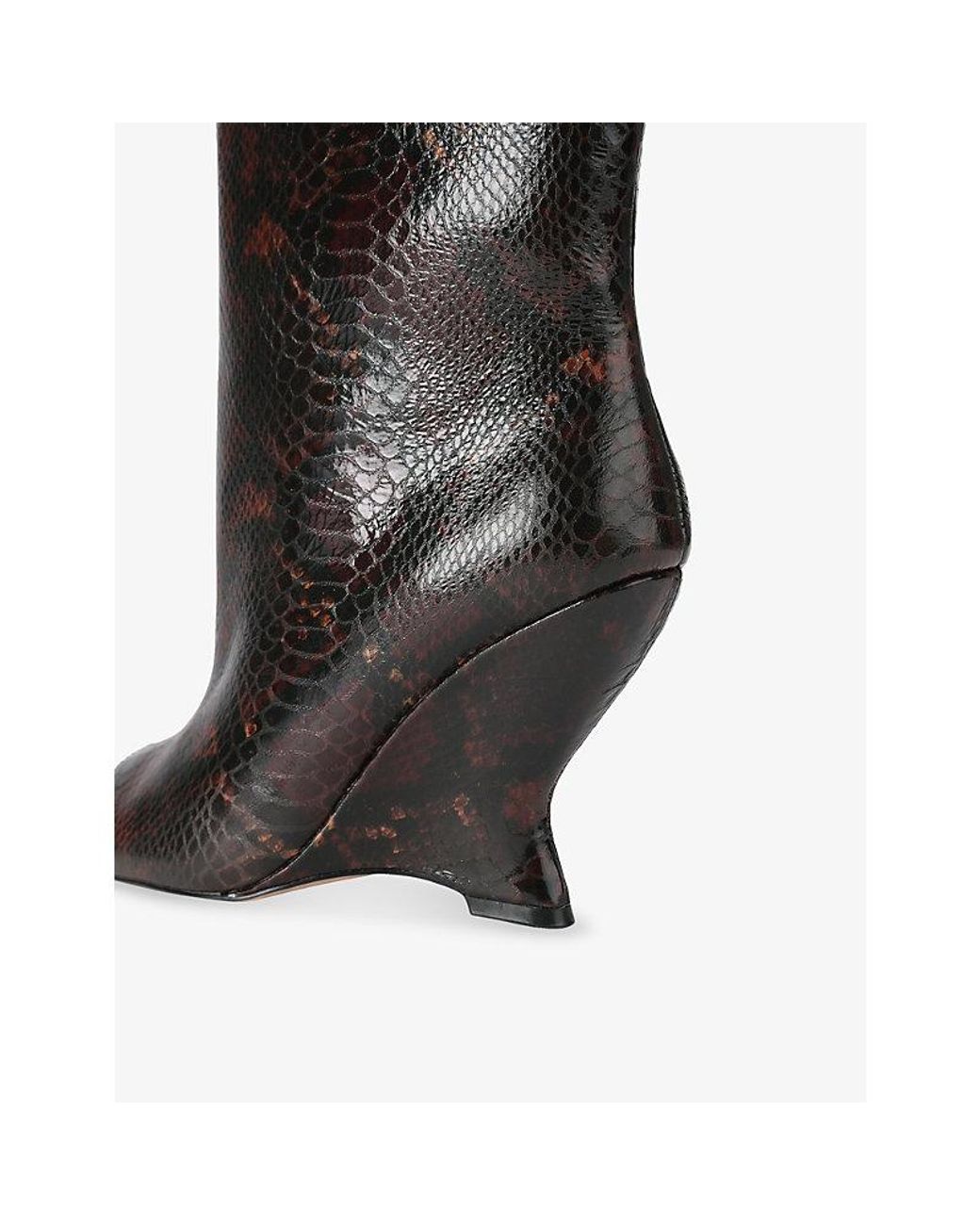 Steve Madden Black Rylix Leather Ankle Boots