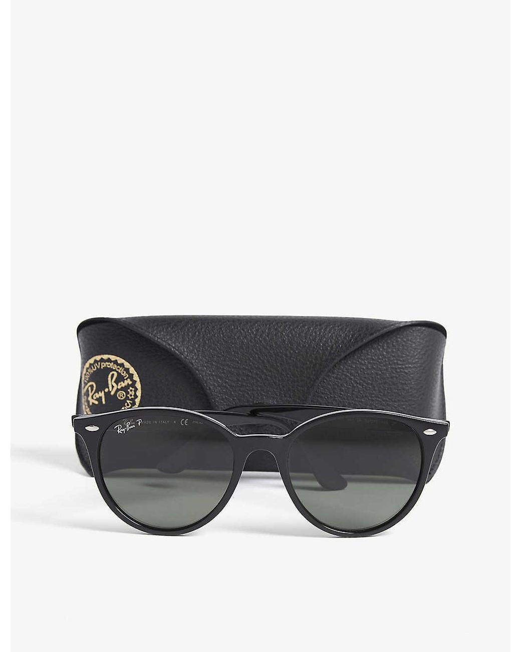 Ray Ban 0rb4305 Phantos Sunglasses In Black Lyst Ray Ban 0rb4305 Phantos Sunglasses In Black Lyst