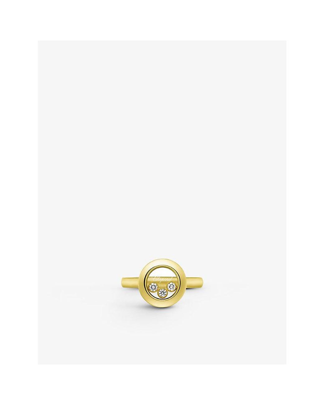 Chopard Metallic Happy Diamonds Icons 18Ct- And 0.15Ct Diamond Ring