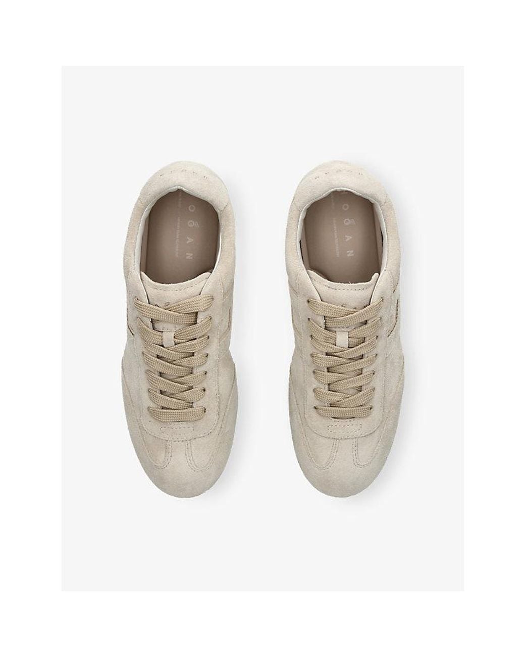 Hogan Natural Allacciato Suede Trainers