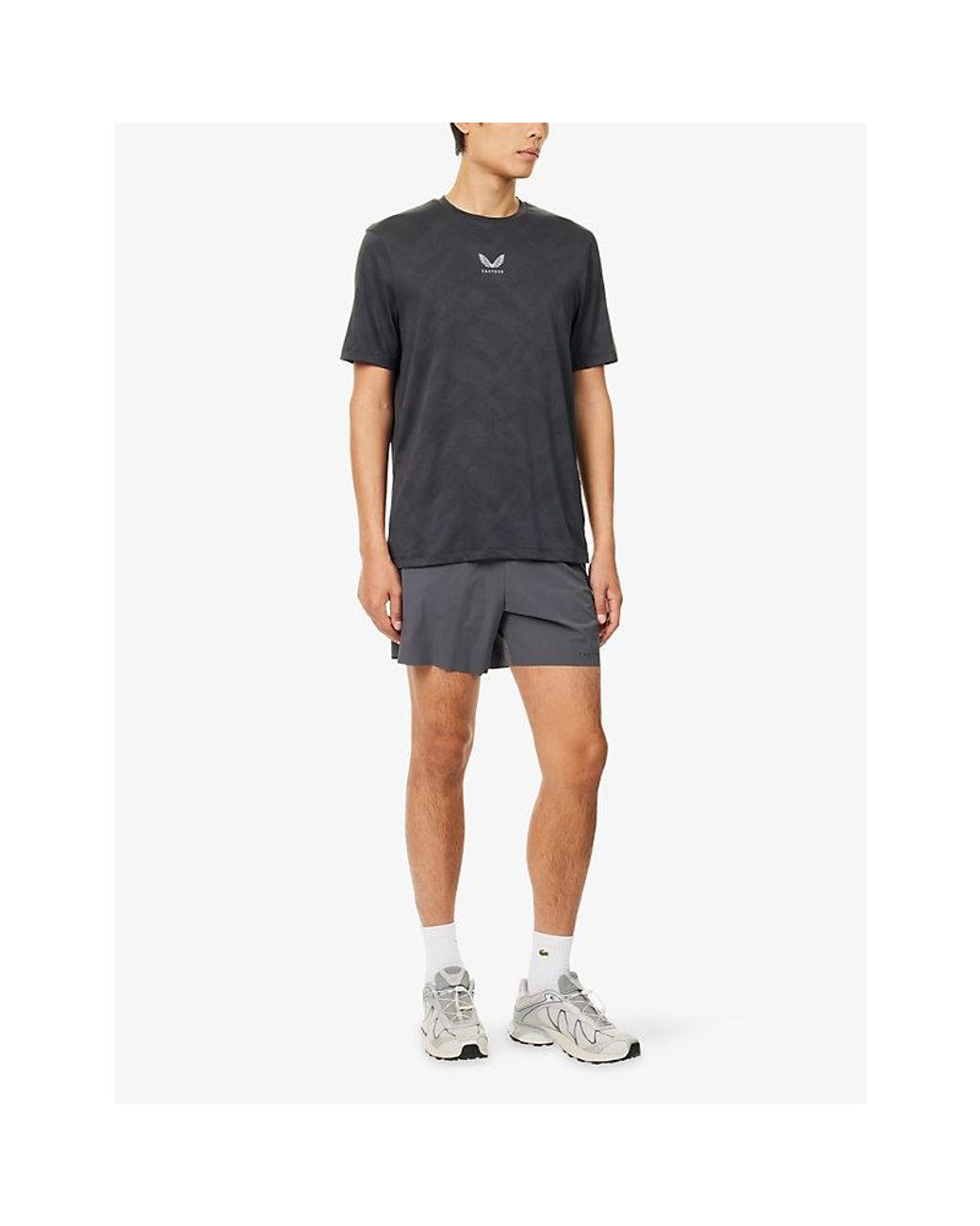 Castore Blue Apex Engineered Short-Sleeve T-Shirt for men