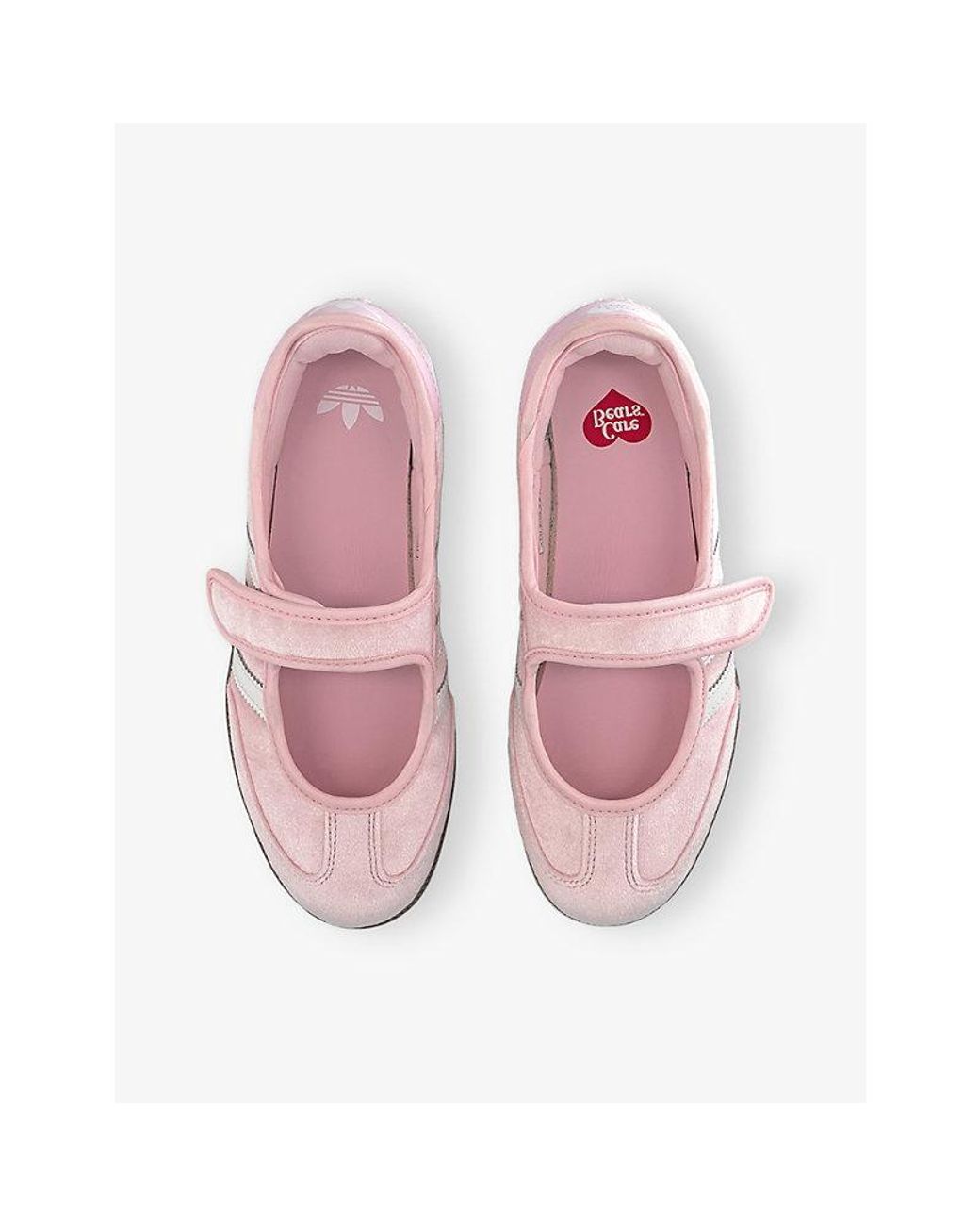 Adidas Pink X Care Bears Samba Jane Velvet Trainers