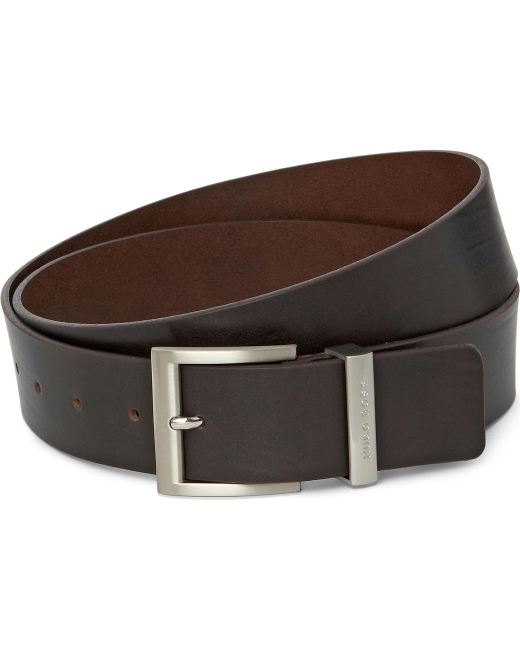 hugo boss men's garney leather belt