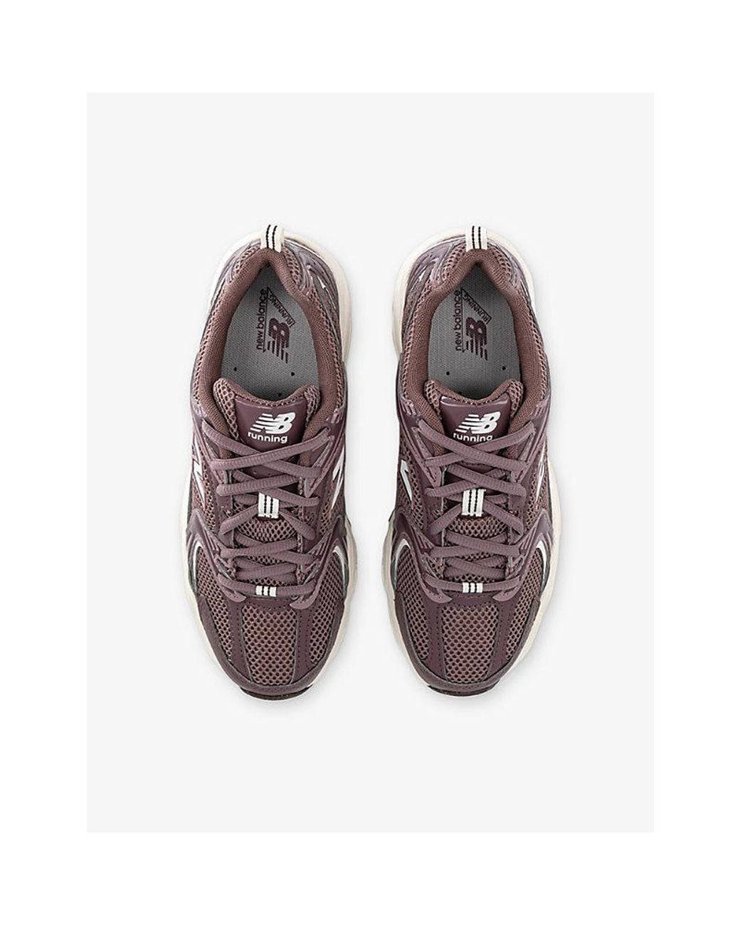 New Balance Multicolor Mr530 Leather And Mesh Trainers