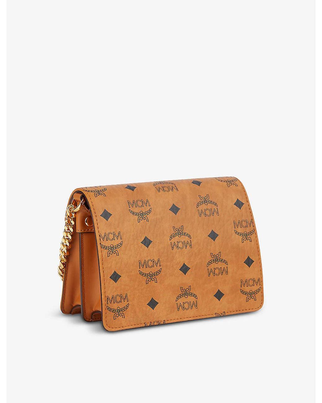 mcm small leather goods