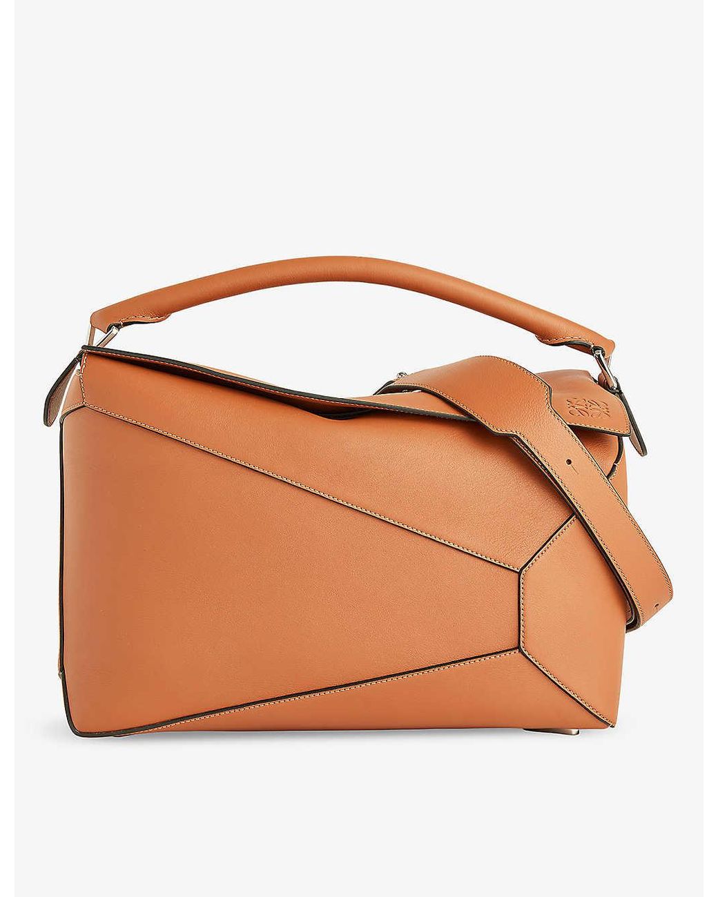 Loewe tan puzzle clearance bag