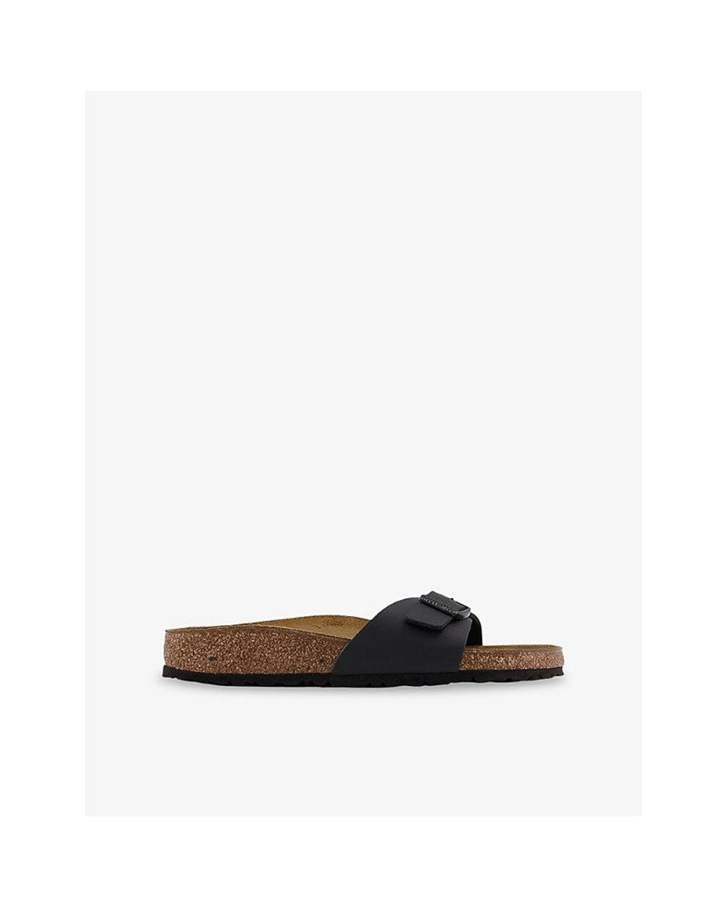 Birkenstock Brown Madrid Leather Sandals
