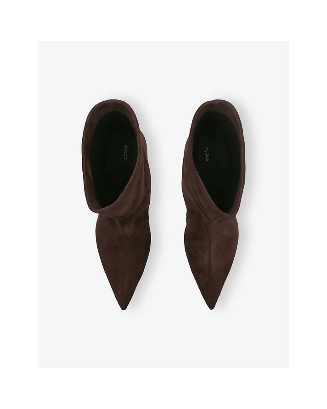 Neous Brown Tapek Suede Ankle Boots