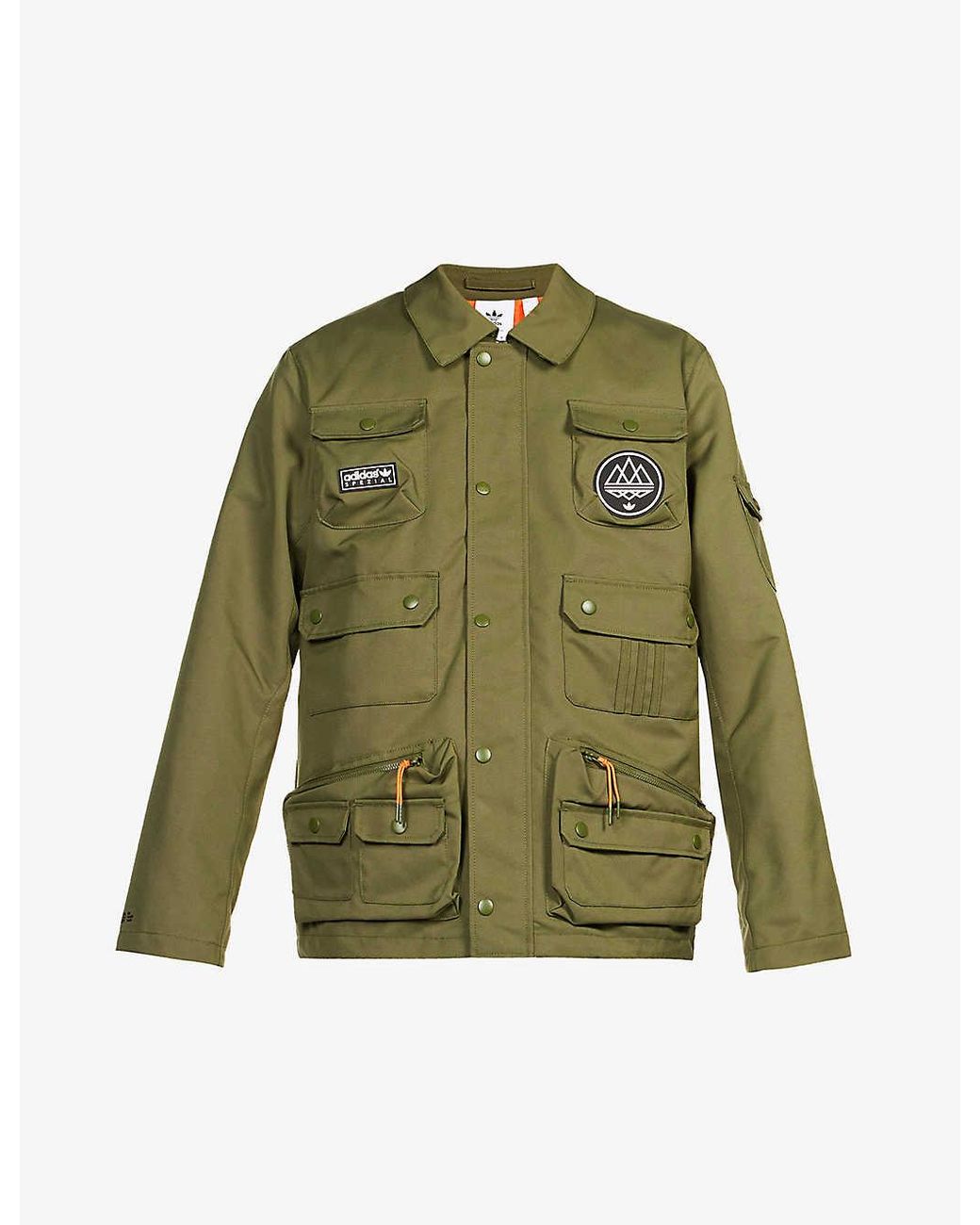 Adidas Jacket Spezial Jacket Haslingden Ii Green ADIDAS