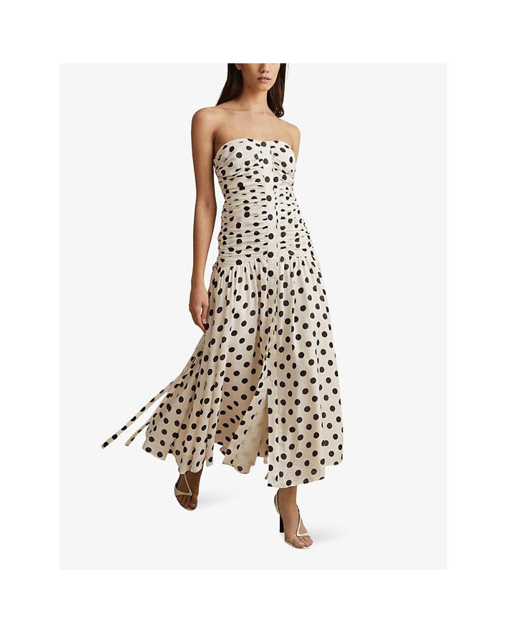 dress the population sidney v-neck a-line lace floral appliqu gown Dress The Population Sidney Gown