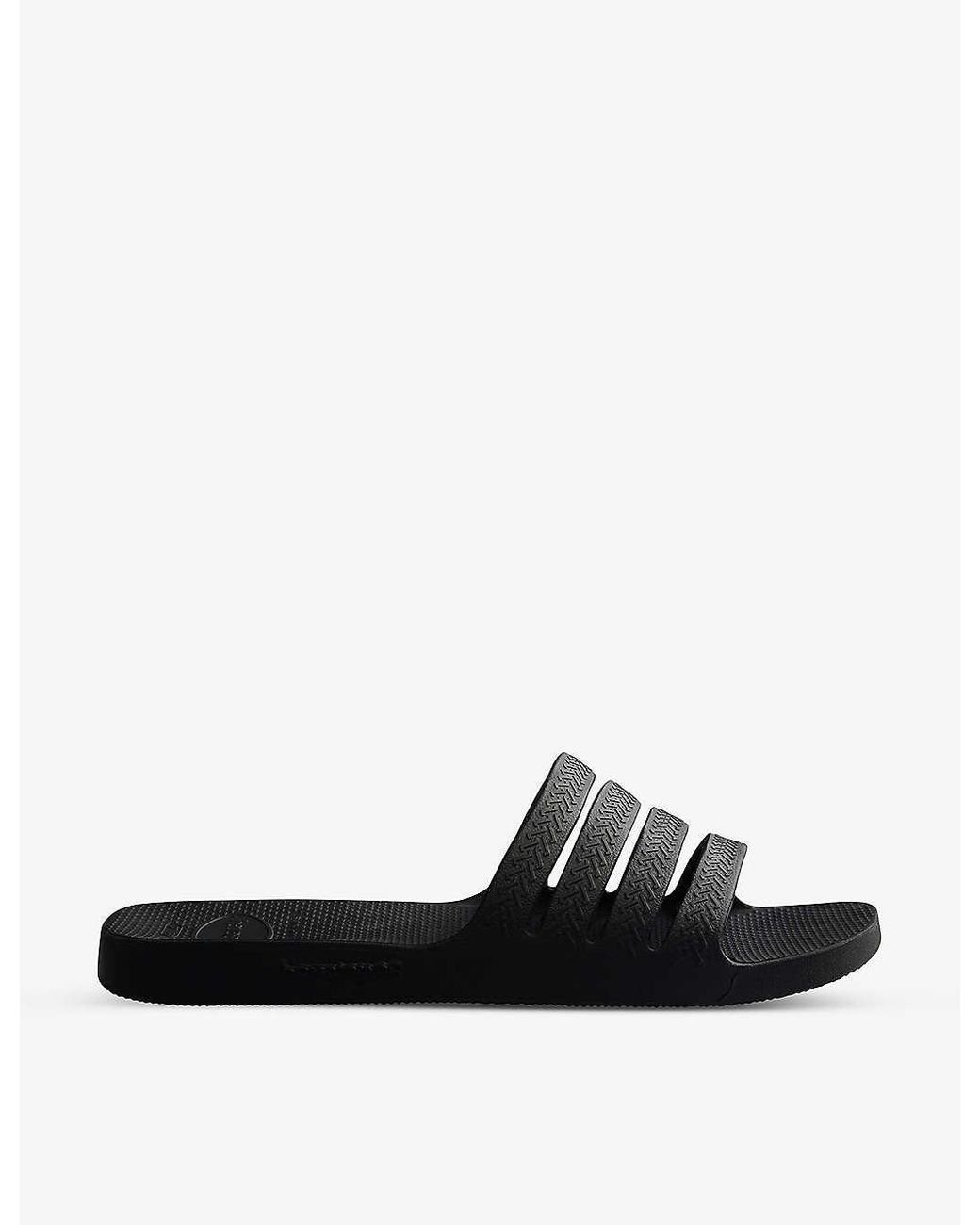 Havaianas sliders black sale