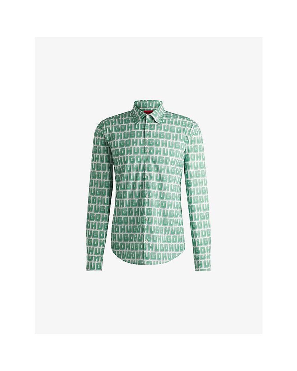 HUGO Green Slim-Fit Shirt for men