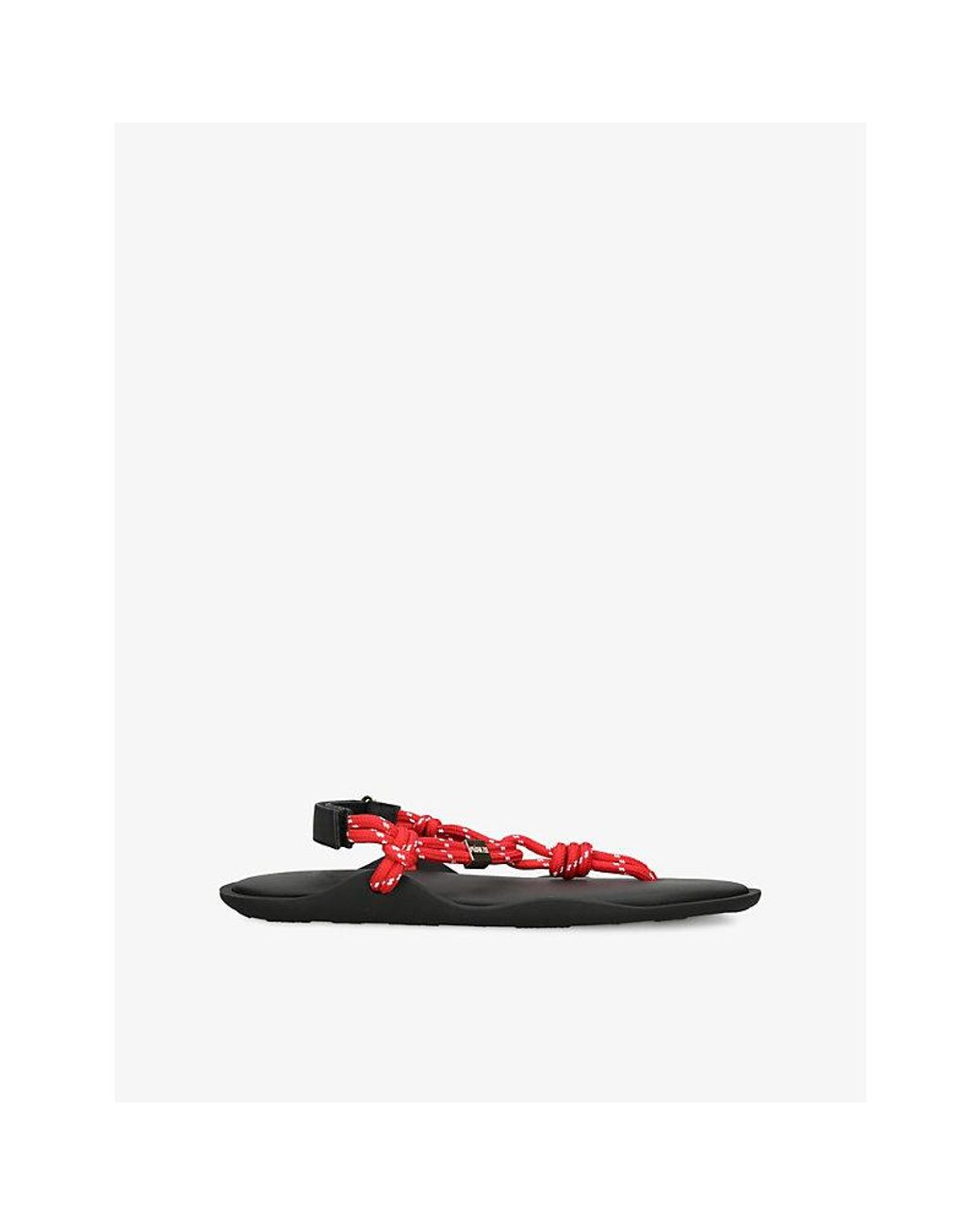 FLOWZE Red Flò Woven Sandals