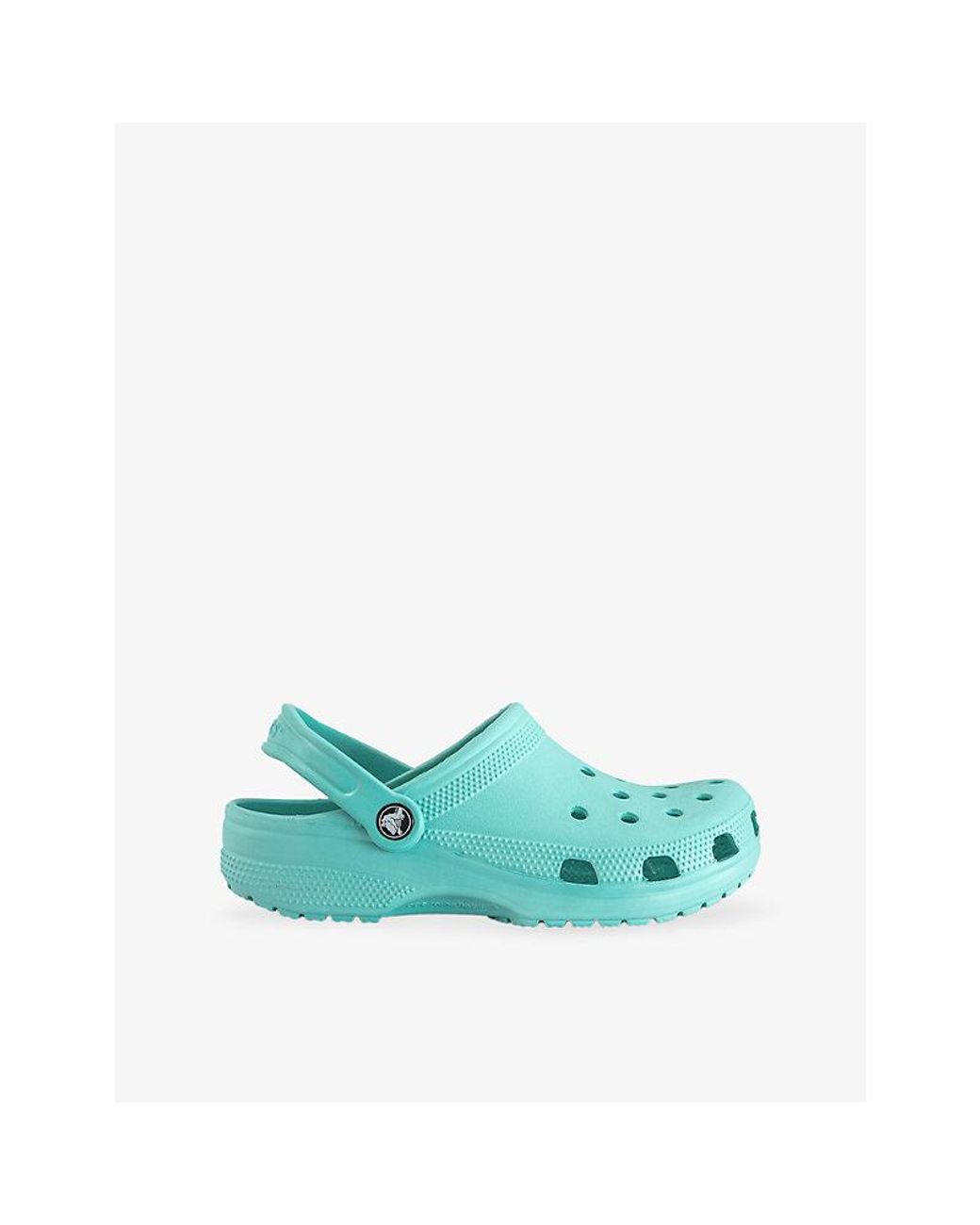 CROCSTM Blue Classic Rubber Clogs