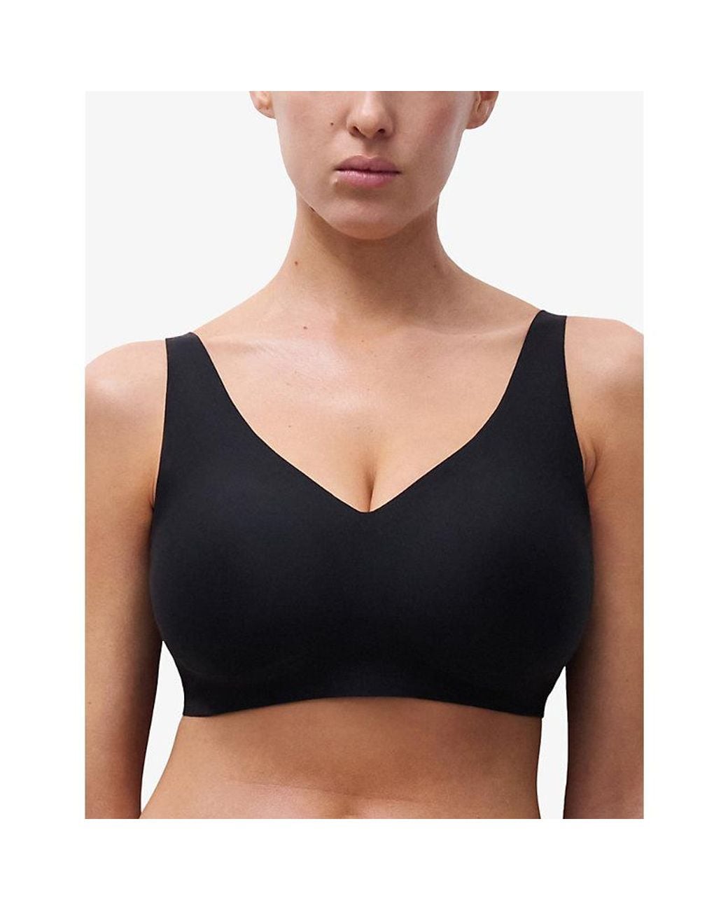 Chantelle Blue Lab Softstretch Power Non-Wired Bra