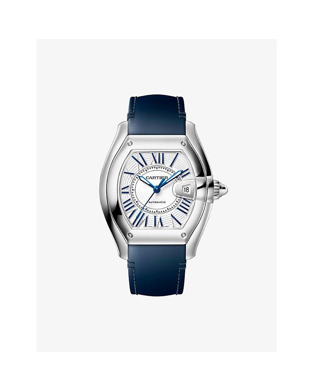 Cartier Metallic Roadster Large Automatic Watch 38.7Mm for men