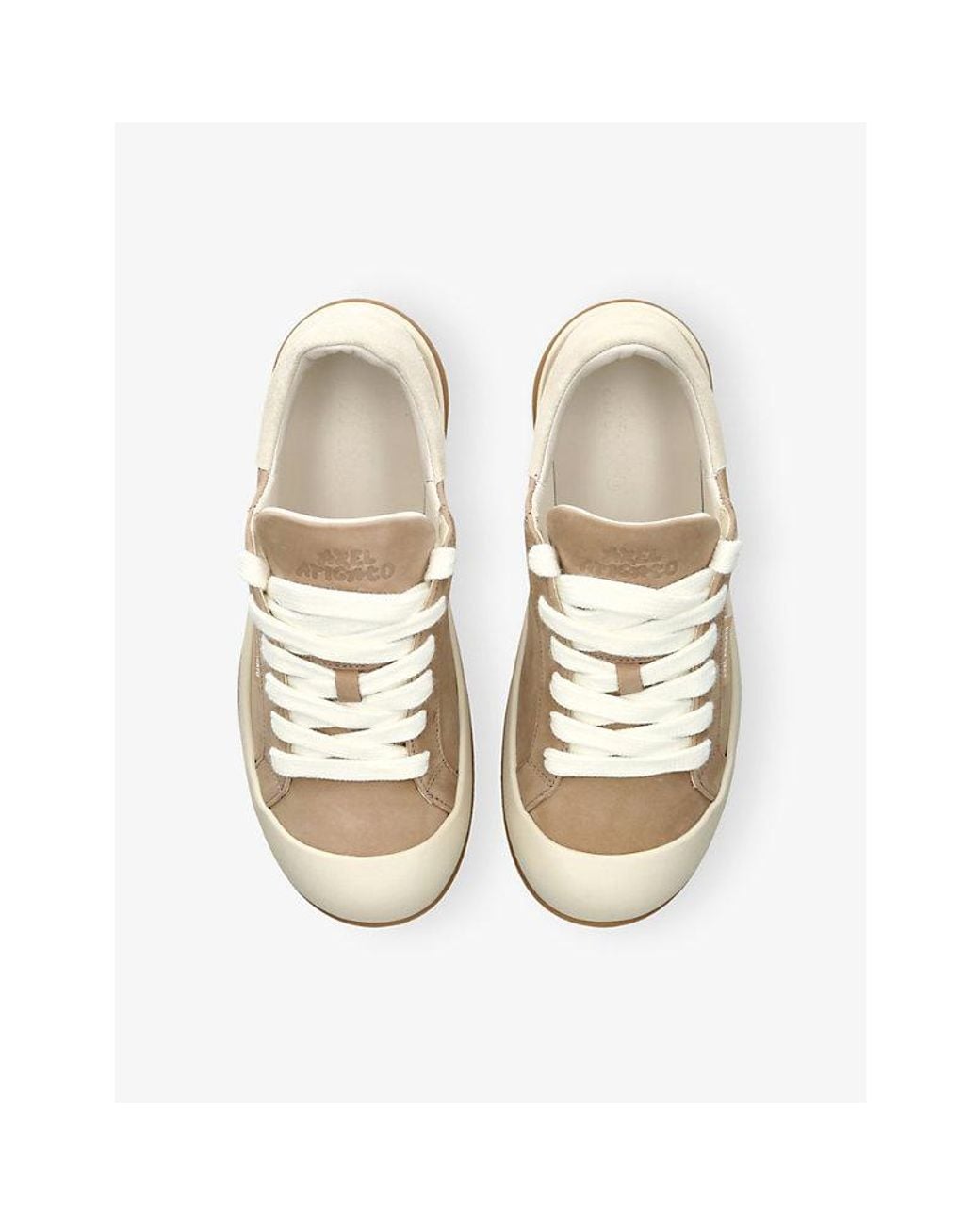 Axel Arigato Natural Squish Suede Trainers for men