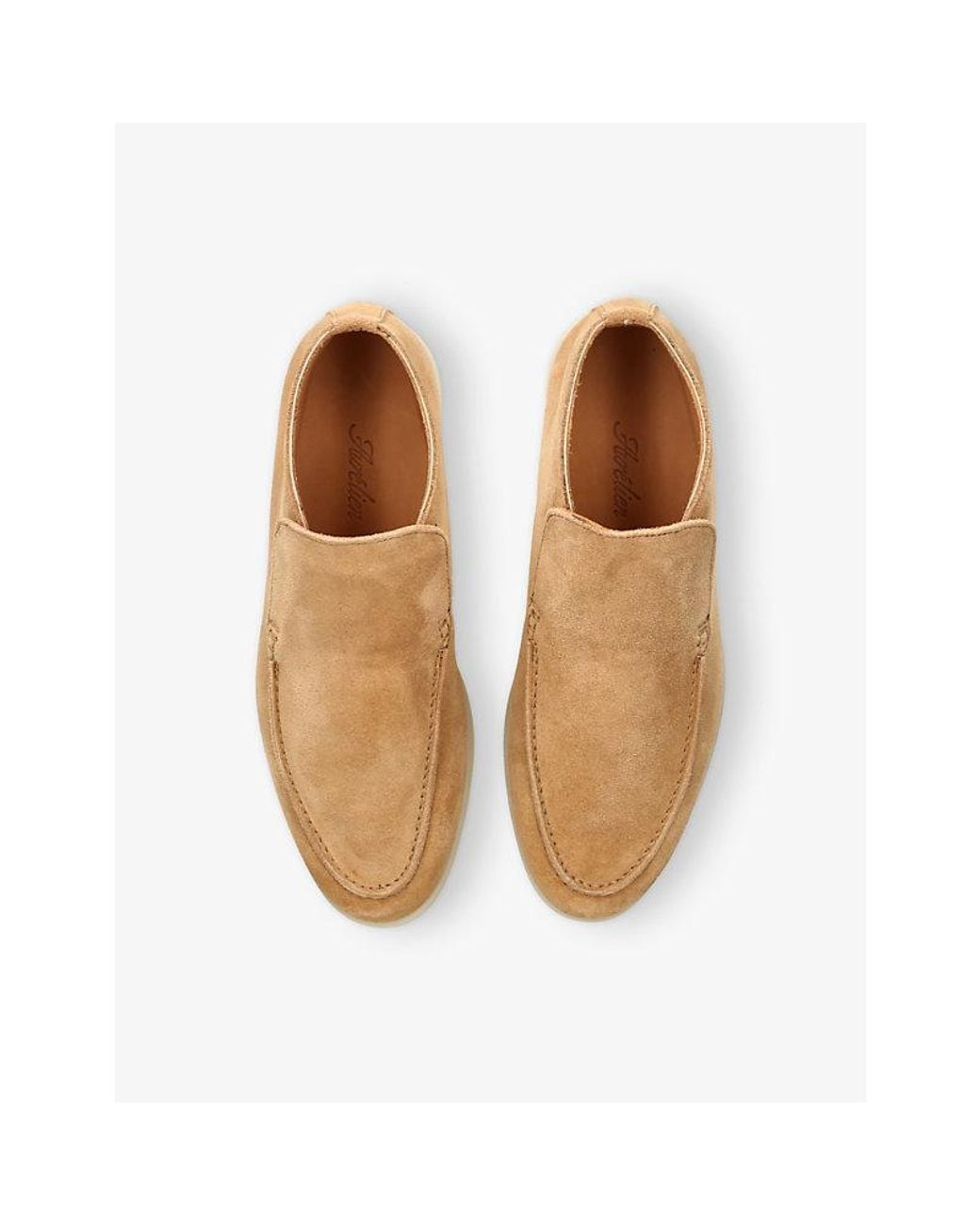 Aurélien Natural City Suede Loafers
