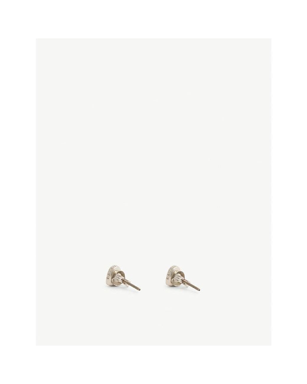 ted baker stud earrings silver