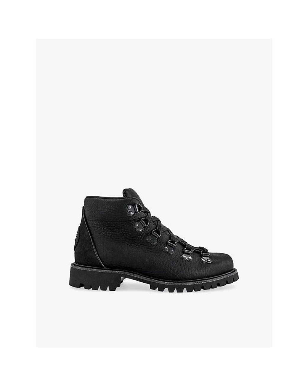 Timberland Black 78 Leather Hiking Boots