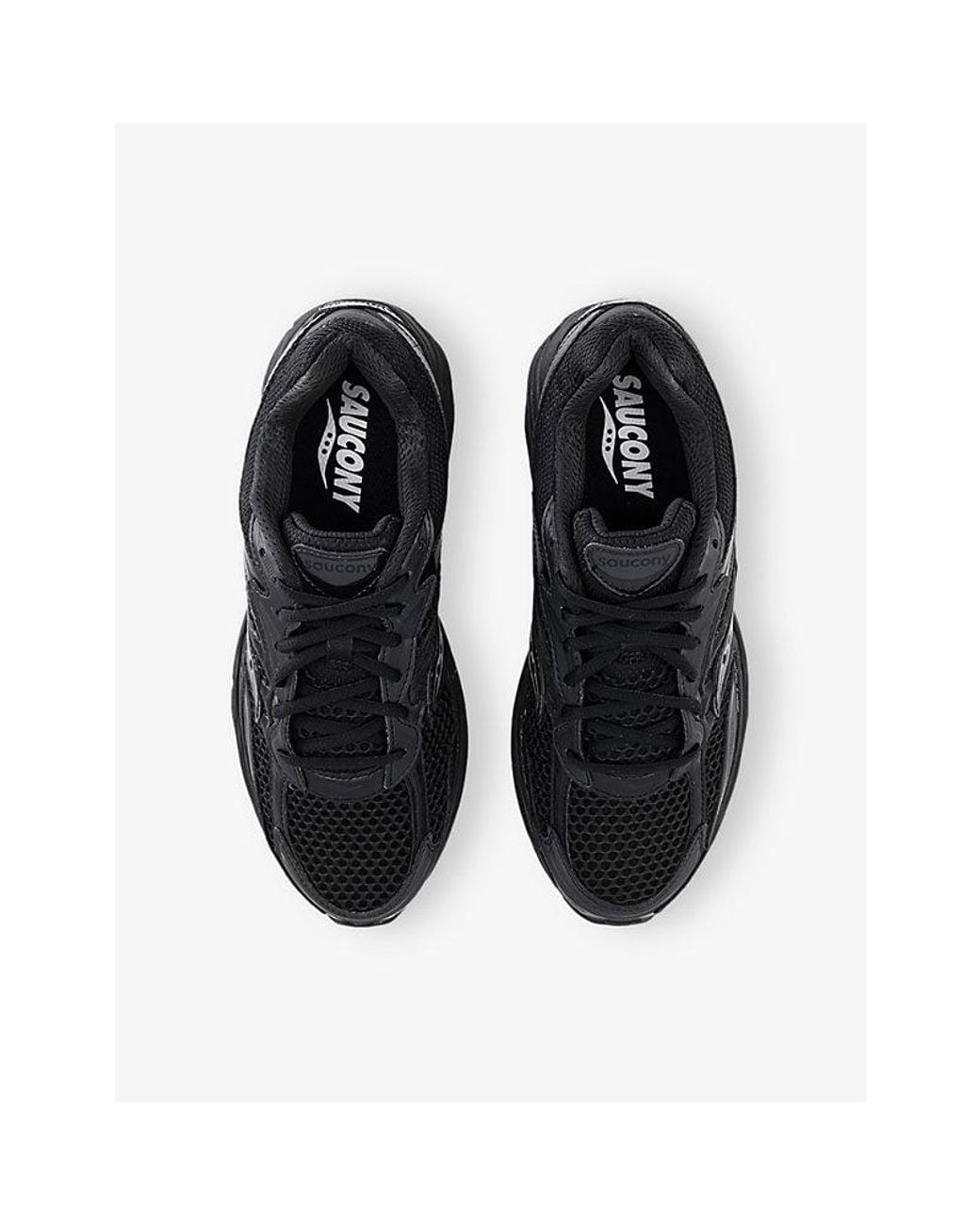 Saucony Black Progrid Omni 9 Woven Trainers for men