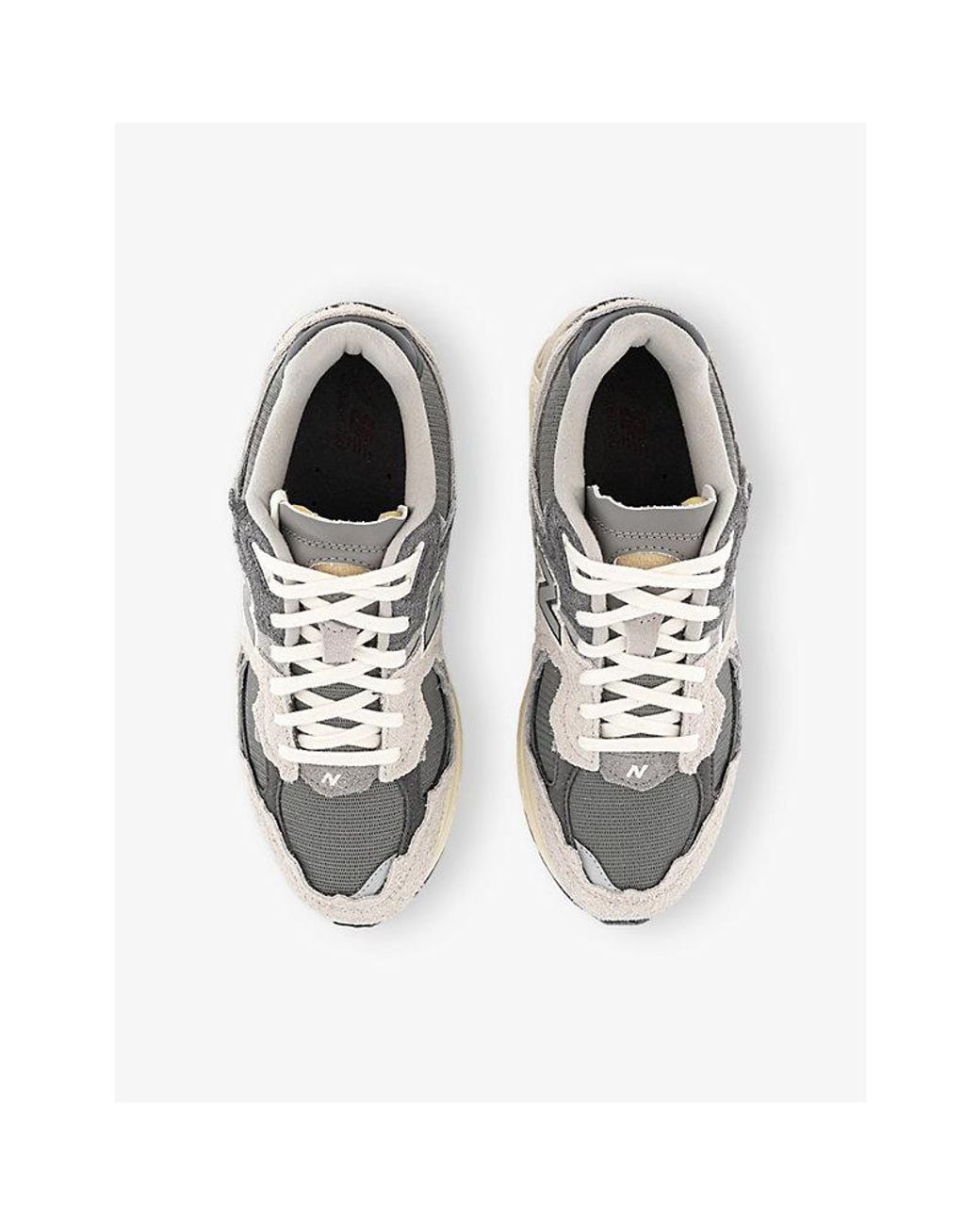 New Balance White 2002 Protection Pack 'Rain Cloud' Woven Trainers for men