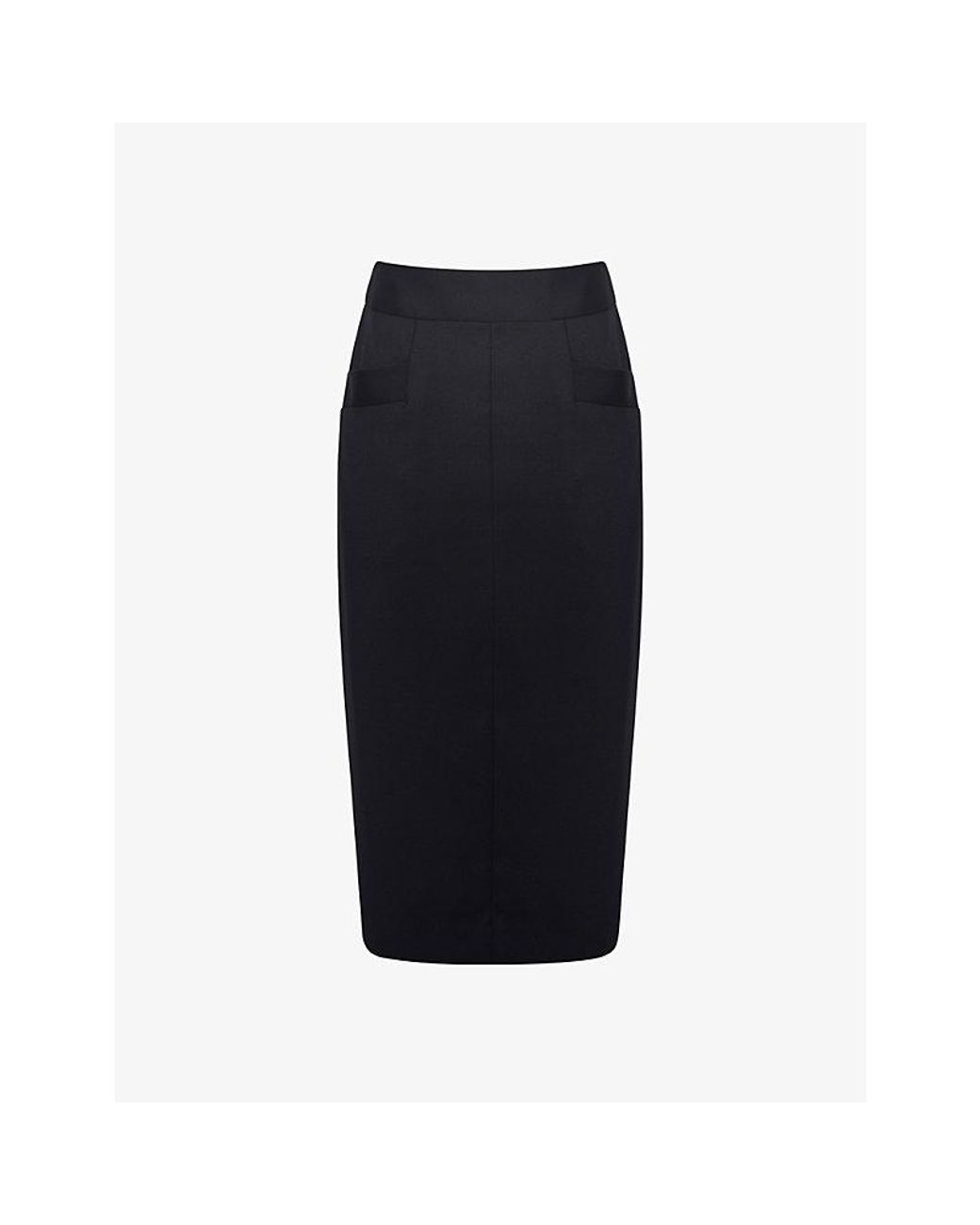 Calvin Klein | Skirts | Calvin Klein Black Tailored Upscale Pencil Skirt |  Poshmark