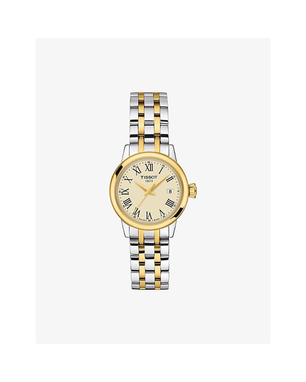 Tissot Metallic T129.210.22.263.00 Classic Dream Lady Stainless-Steel And Pvd-Coated Stainless-Steel Quartz Watch for men