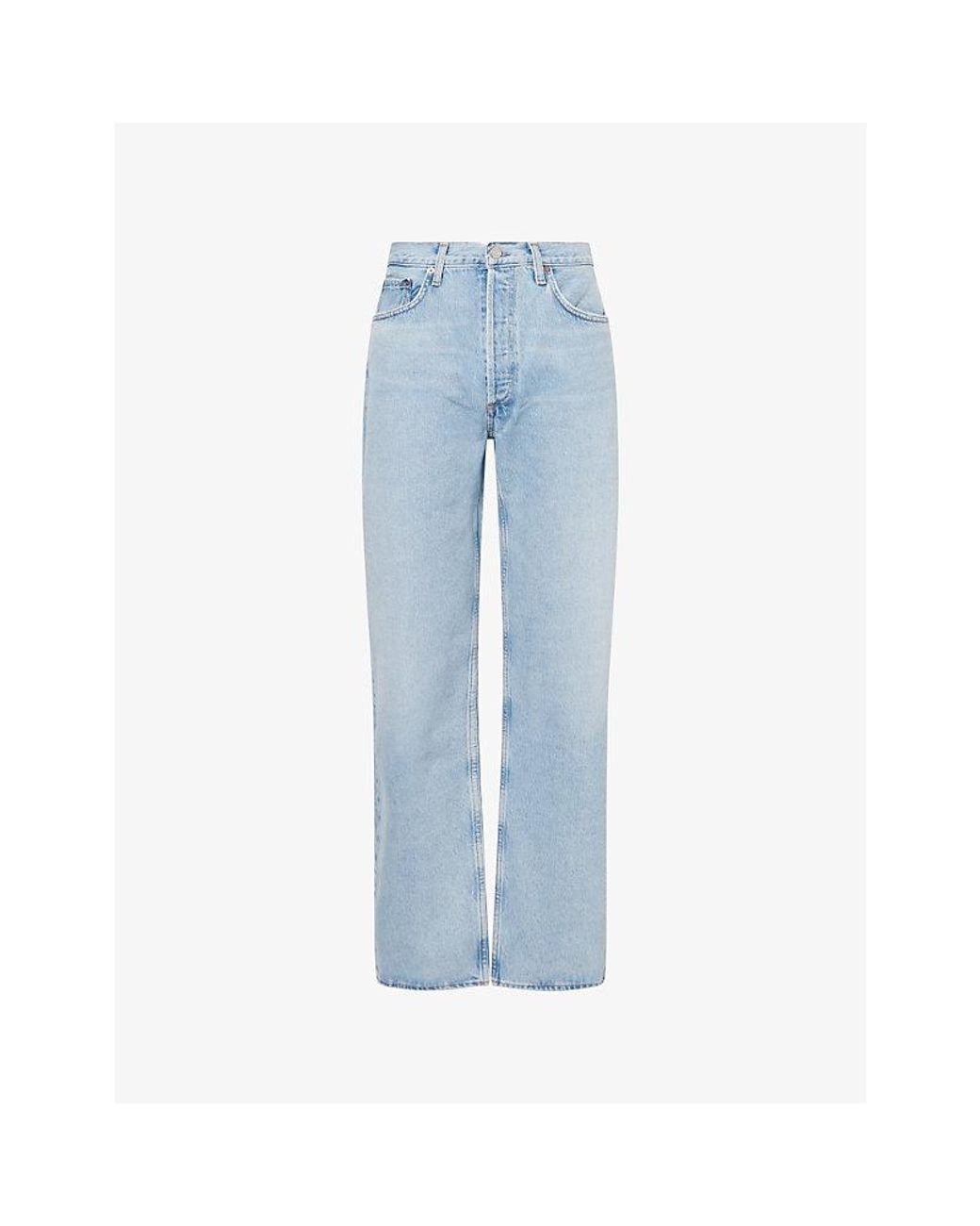 Agolde Blue Arc Wide-Leg Denim Jeans for men
