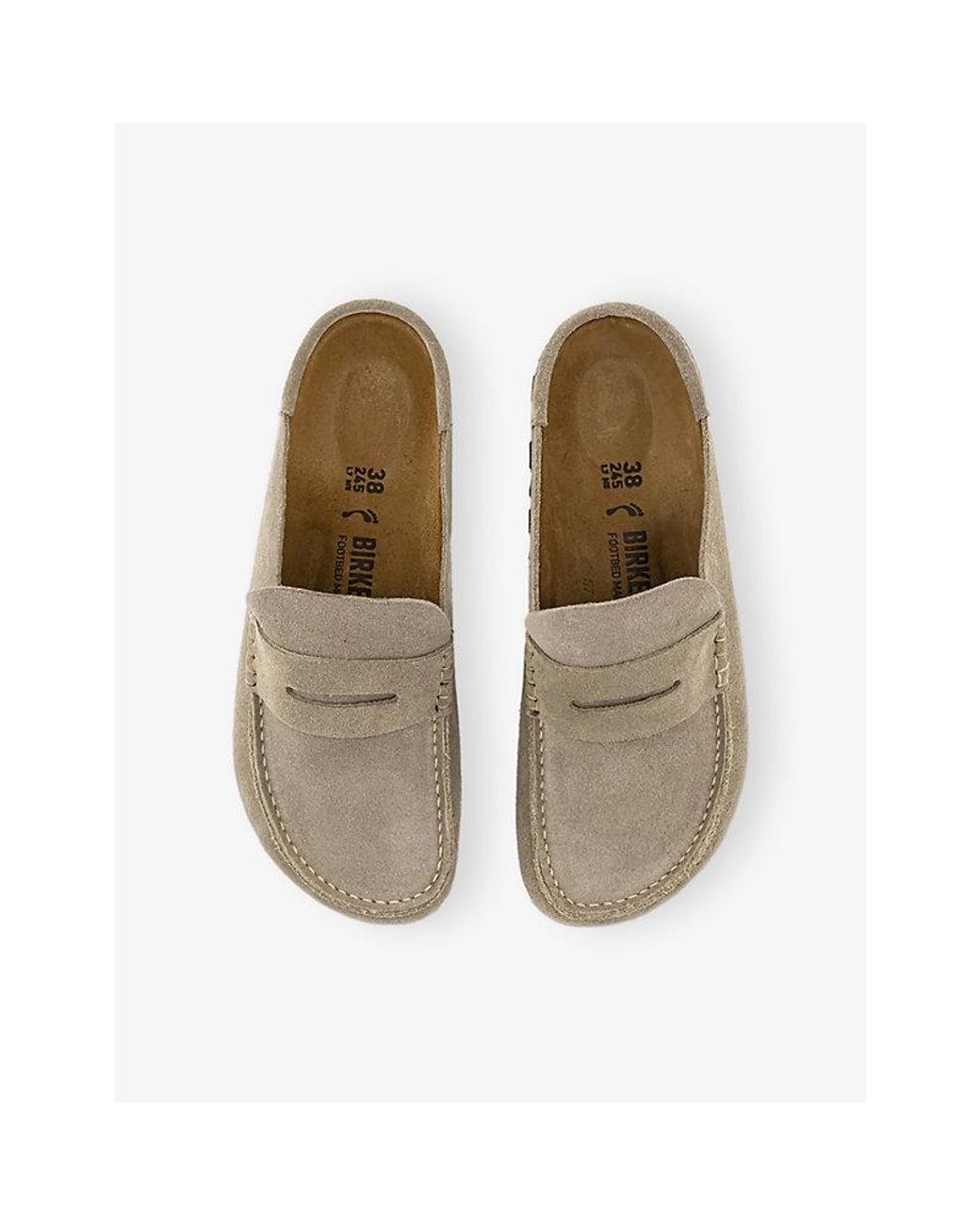 Birkenstock Multicolor Naples Wrapped Suede Clogs