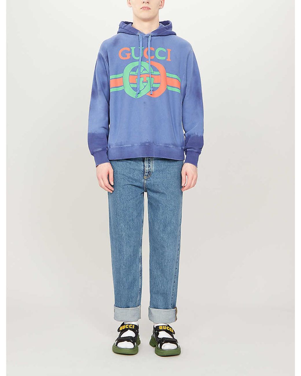 Gucci tie dye hoodie deals