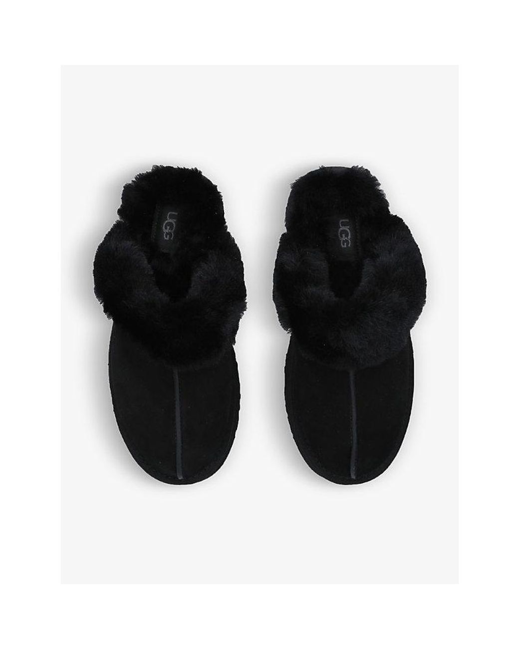 Ugg Black Disquette" Slipper