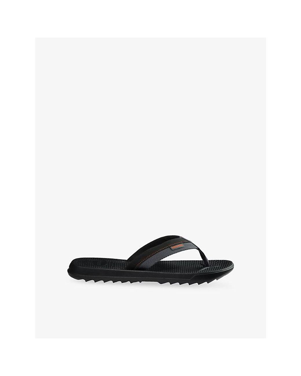 Havaianas Black Track Plus Rubber Flip-Flops