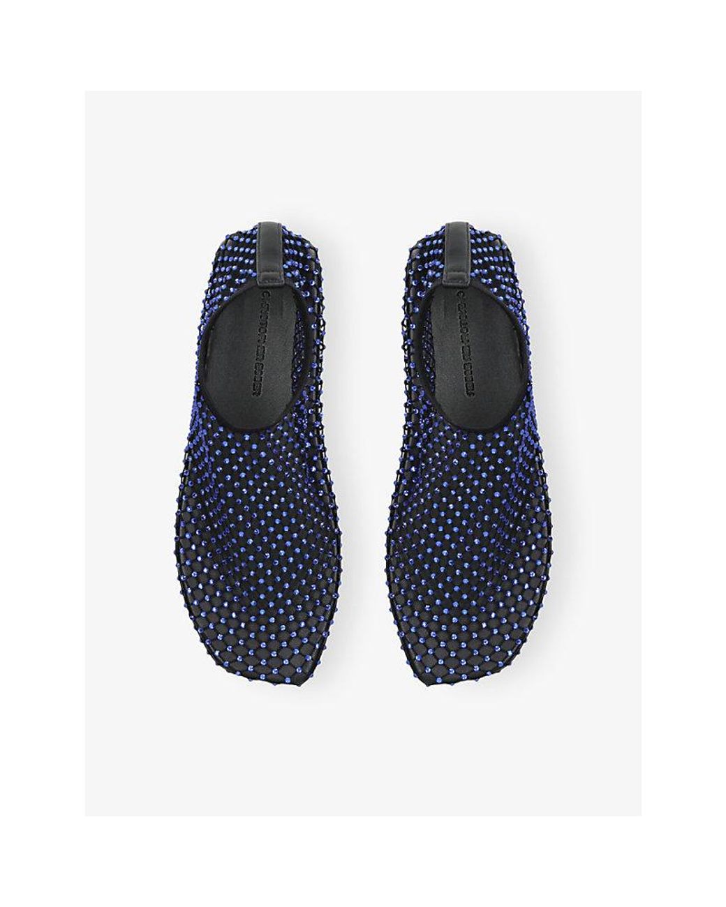 Christopher Esber Blue Minette Mesh Ballet Flats