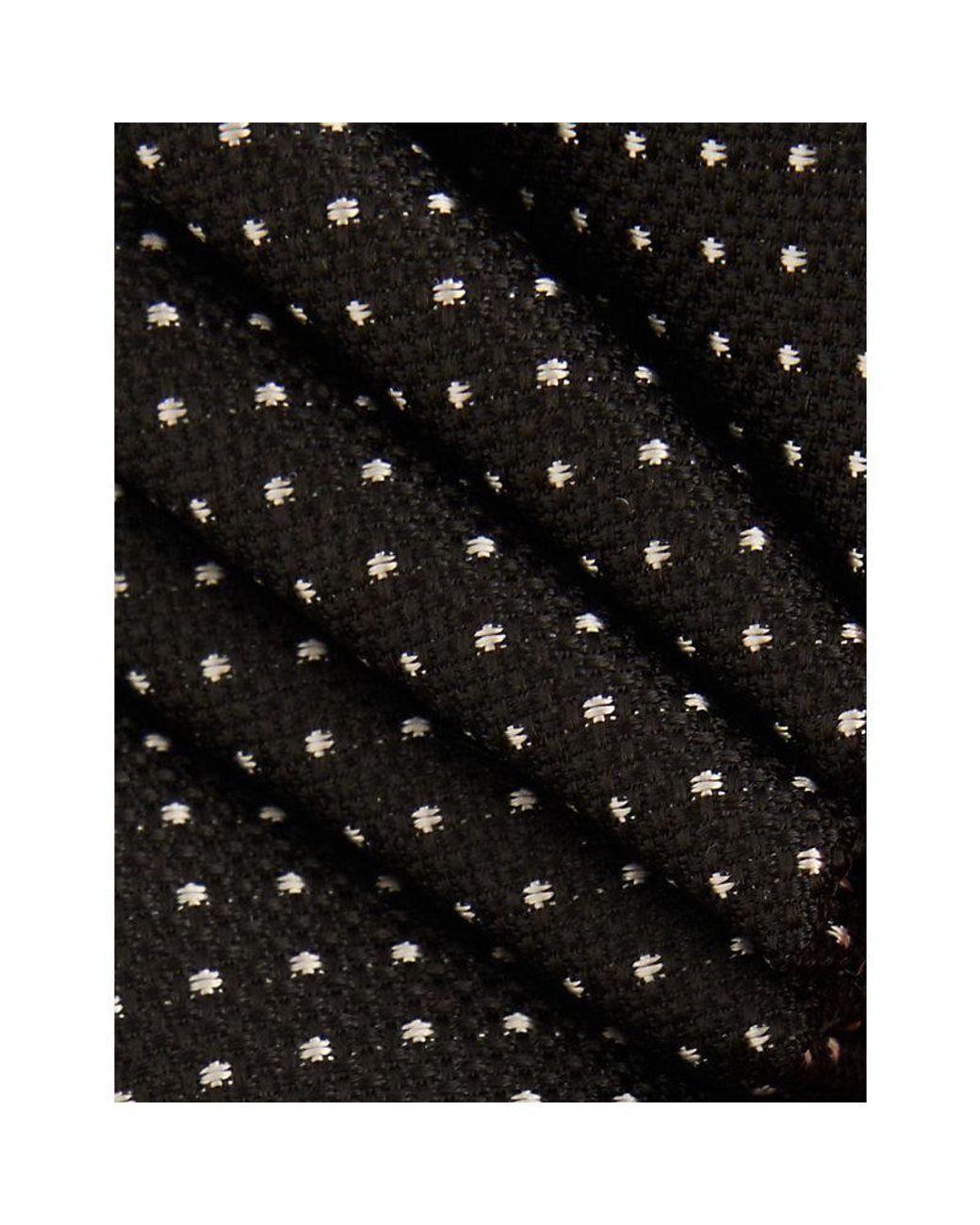 Tom Ford Black Dot-Print Silk Tie for men