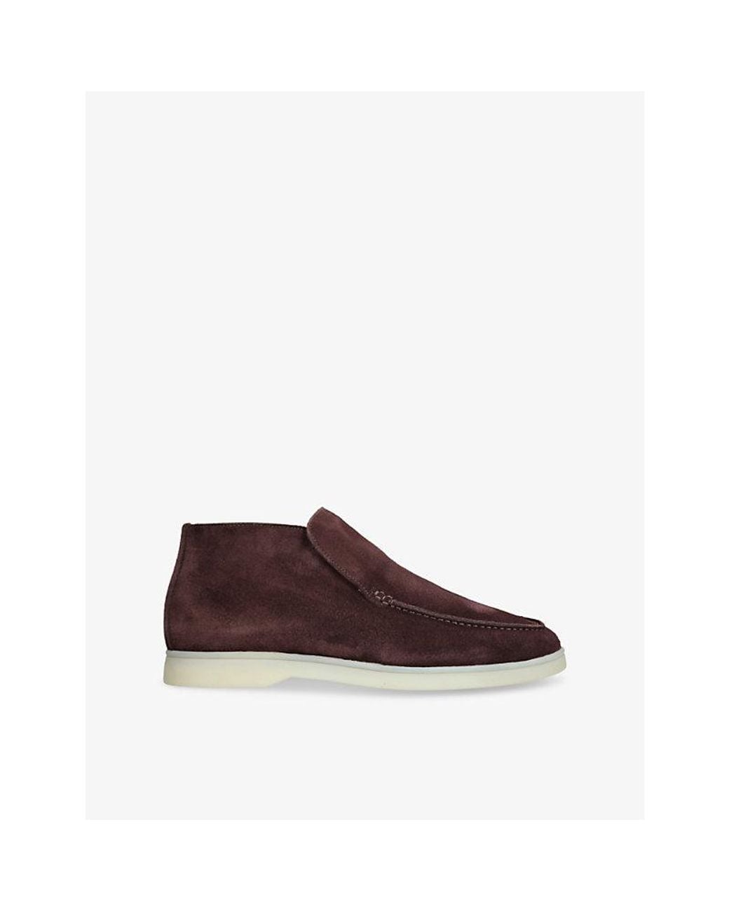 Aurélien Brown City Suede Loafers