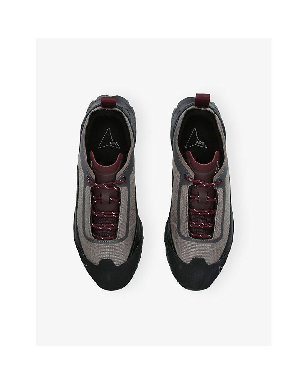 Roa Black Katharina Light Woven Trainers for men