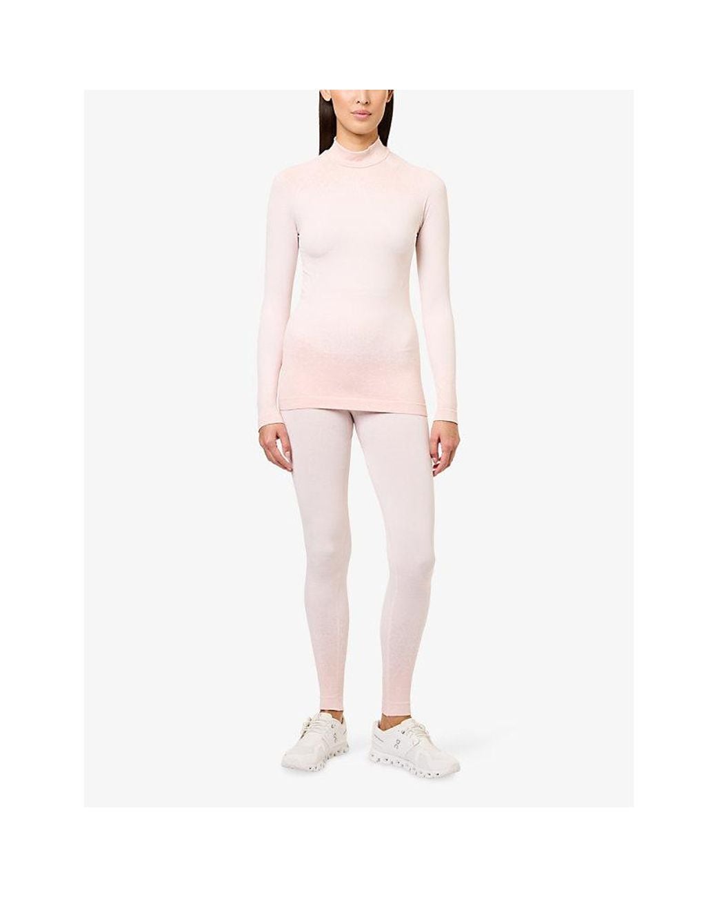 Falke Pink Maximum Warm Thermal Leggings