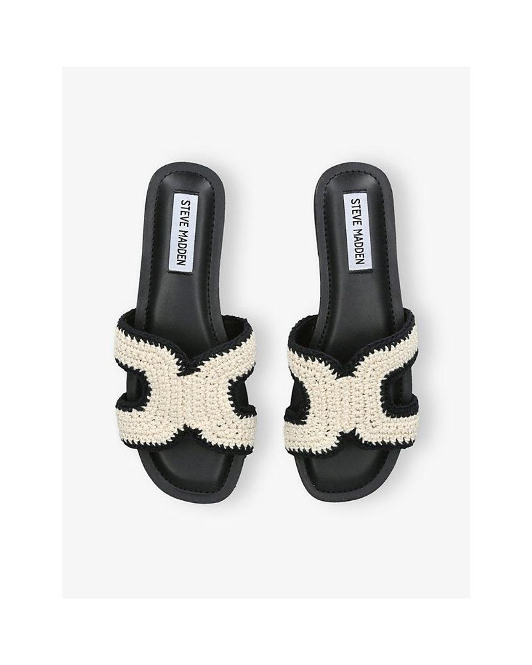 Steve Madden Multicolor Zarnia Crochet Sandals