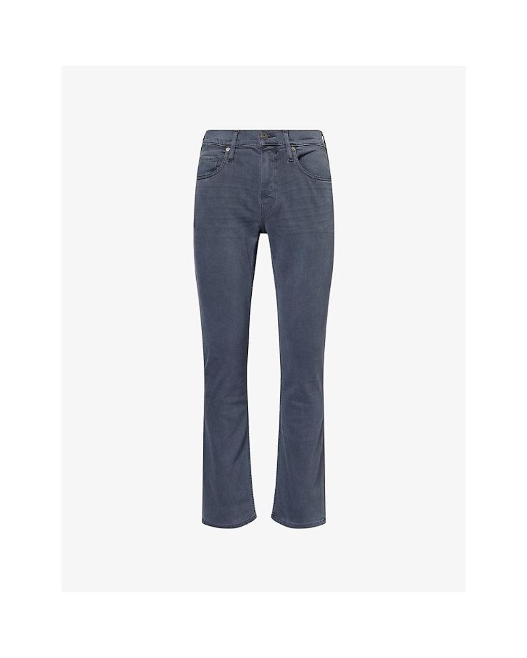 PAIGE Blue Federal Slim Straight-Leg Denim Jeans for men