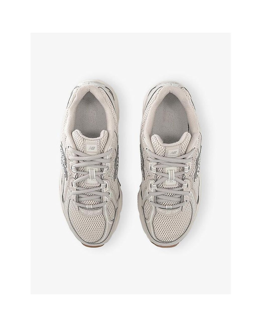 New Balance White 740 V2 Woven Trainers
